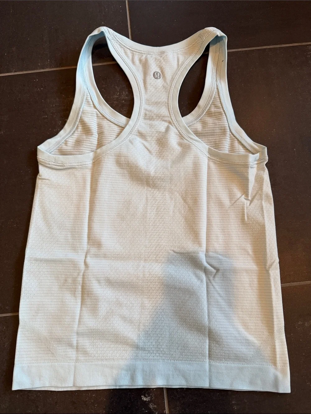 Lululemon Swiftly Tech Racerback Tank Top 2.0 *Race Length In Powder Blue size 2